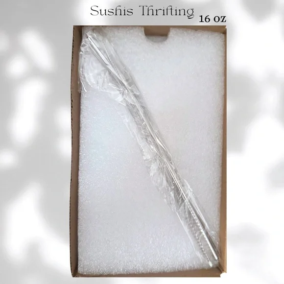 Bride Glass Cup w/ Wooden Lid - Picture 5 of 5